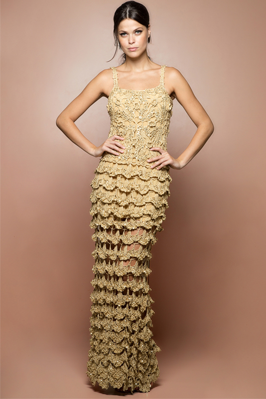 Vestido vanessa montoro passo a best sale passo